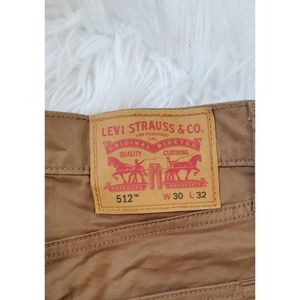 Levi's 512 Slim Pants NWOT